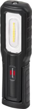 BRENNENSTUHL LED-Akku-Handleuchte HL 700 A, knickbarer Fuss mit integriertem Akku und Magnet (700 + 100lm)