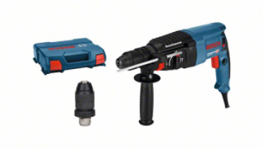 BOSCH Bohrhammer GBH2-26F SDS-plus mit Wechselfutter 830Watt, im Handwerker-Koffer