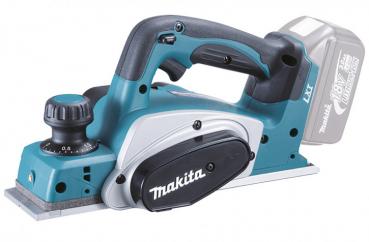 MAKITA Akku-Hobel DKP180Z 18V o h n e Akku/Ladegerät Hobelbreite 82mm, im Karton