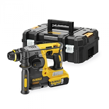 DeWalt Akku-Kombihammer DCH273P2T SDS-plus 18V mit 2 x 5,0Ah Akku in T-STAK-Box II