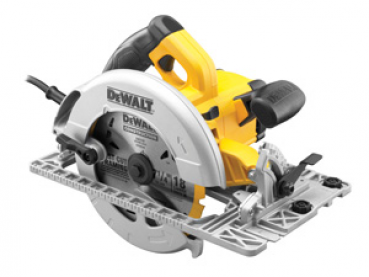 DeWalt DWE576KR Handkreissäge incl. Führungsschiene 1.500mm max. Schnittteife bis zu 61mm, im Transportkoffer