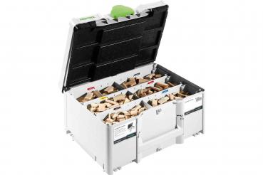 FESTOOL DOMINO Dübel Buche Sortiment DS 4/5/6/8/10 1060 BU im Systainer³ SYS3 M187