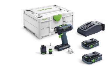 FESTOOL Akku-Bohrschrauber T18+3 HPC 4,0 I-Plus im Systainer³ SYS3 M187