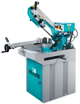 BERG & SCHMID Gehrungsbandsäge GBS185 Eco AutoCut 35/70 m/min bis 60° mit 2 einstellbareren Sägeband-Geschwindigkeiten - 20343