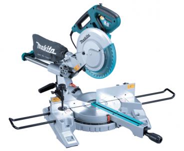 Makita Kapp- und Gehrungssäge LS1018LN mit Zug-Mechanismus und Laserlinie, max. Schnittleistung 91x310mm