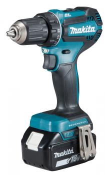 Makita Akku-Bohrschrauber DDF485RTJ3 18V / 3 x 5,0Ah Li-Ion Akku im MAKPAC Gr.2, mit bürstenlosem Motor
