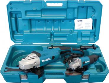 Makita Winkelschleifer-Set DK0052G (GA9020R + 9558NBR) im Transportkoffer