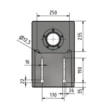 OPTIMUM OPTIdrill D26 Pro-SET Säulenbohrmaschine 400V mit Keilriemenantrieb, incl. BMP130 Maschinen-Schraubstock 3003030SET