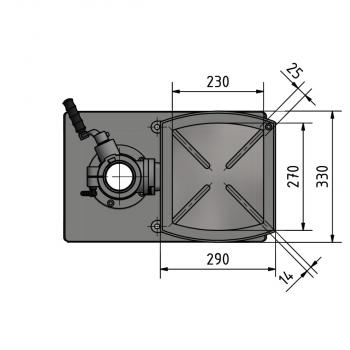 OPTIMUM OPTIdrill D26 Pro-SET Säulenbohrmaschine 400V mit Keilriemenantrieb, incl. BMP130 Maschinen-Schraubstock 3003030SET