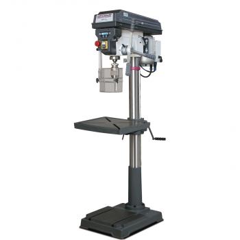 OPTIMUM OPTIdrill D33 Pro-SET Säulenbohrmaschine 400V mit Keilriemenantrieb, incl. BMP160 Maschinen-Schraubstock