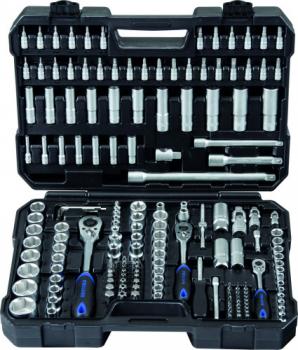 PROJAHN Steckschlüssel-Koffer Nr. 8664 182tlg. 1/4" + 3/8" + 1/2"proficraft, im Kunststoff-Koffer