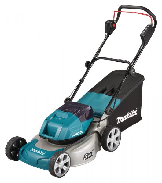 MAKITA Akku-Rasenmäher DLM460Z 2x18V, o h n e Akku/Ladegerät Schnittbreite 46cm MAKITA Akku-Rasenmäher DLM460Z 2x18V, o h n e Akku/Ladegerät Schnittbreite 46cm