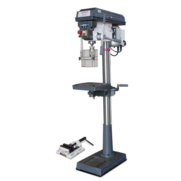 OPTIMUM OPTIdrill D26 Pro-SET Säulenbohrmaschine 400V mit Keilriemenantrieb, incl. BMP130 Maschinen-Schraubstock 3003030SET OPTIMUM OPTIdrill D26 Pro-SET Säulenbohrmaschine 400V mit Keilriemenantrieb, incl. BMP130 Maschinen-Schraubstock 3003030SET
