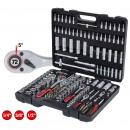 KS-TOOLS Steckschlüssel-Koffer CLASSIC 179tlg. 1/4" + 3/8" + 1/2" im stabilem Kunststoff-Koffer
