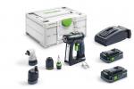 FESTOOL C18 HPC 4,0 I-Set Akku-Bohrschrauber im Systainer³ SYS3 M187